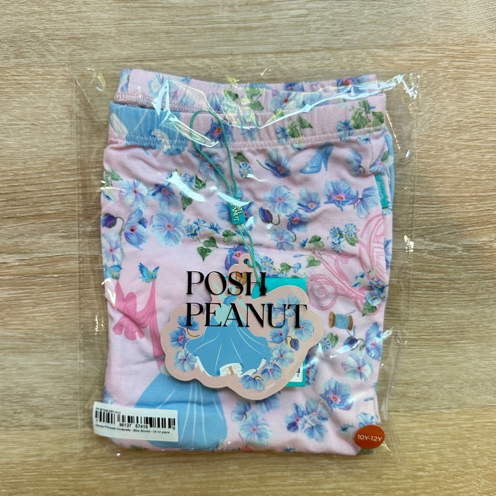 Posh Peanut Cinderella Bike Shorts 10/12 NWT